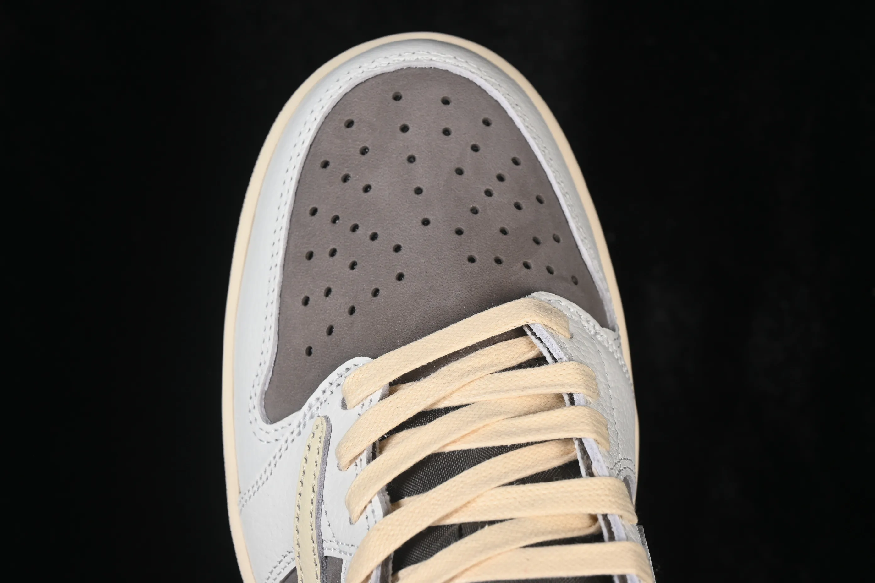 All categories Air Jordan Jordan series basketball shoes Air Jordan 1 Low ZG version Travis Scott x Air Jordan 1 Low OG AJ1 Joe 1 undercut low top full head layer DM7866-162